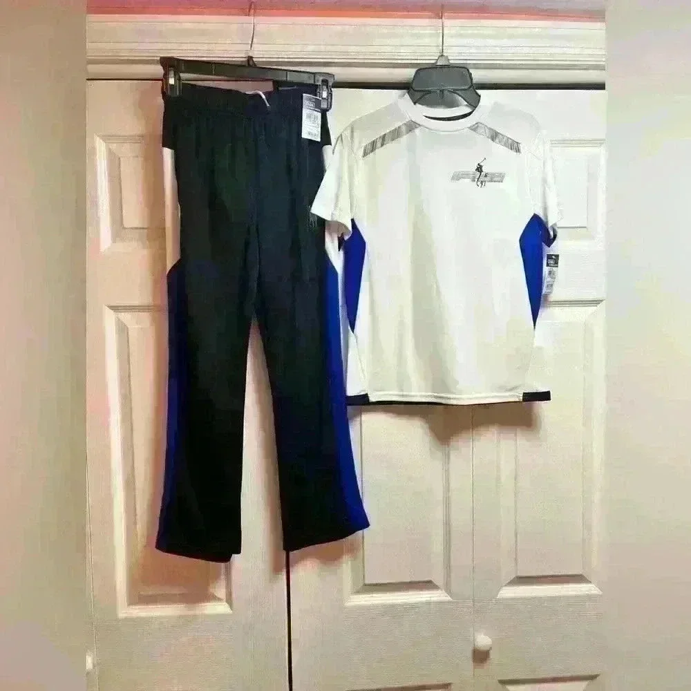 NWT Bundle Polo Ralph Lauren boys pants and it’s matching shirt size Small